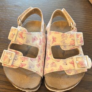 Self Esteem Pink Butterfly Kids Sandals